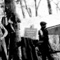 Hunting Postcard RPPC Hunting Party Military Uniform Table Buckets