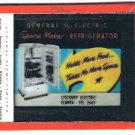 Magic Lantern Glass Slide General Electric Space Maker Refrigerator Advertising