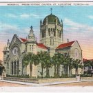 Postcard Memorial Presbyterian Church St Augustine Florida