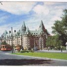 Ontario Postcard Ottawa Chateau Laurier Confederation Square