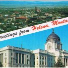 Postcard Greetings From Helena Montana State Capitol Building