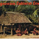 Postcard Polynesian Culture Center Chief Tapusos Laie Oahu Hawaii