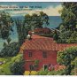 California Postcard Laguna Beach Semi Tropical Gardens & Sea Cliff Homes