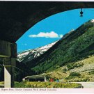 British Columbia Postcard Snow Sheds Rogers Pass Glacier National Park