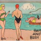 Postcard Comic Have Had Another Busy Day