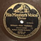 McKee's Society Orchestra Millicent Waltz 78 rpm 12" LP Mighty Lak A Rose
