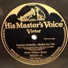Victor Military Band Hawaiian Butterfly 78 12" When It's Circus Day Back Home