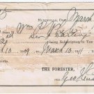 The Forrester Subscription Receipt 1910