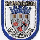 Callander Scotland Town Patch Woven Felt Backing