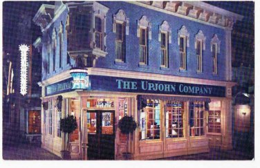 Orlando Florida Postcard Upjohn Company Drugstore Disneyland