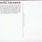 Postcard Continental Airlines DC 10-30 The Proud Bird LA To South Pacific