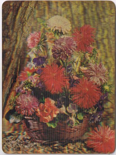 Postcard 3D Lenticular Spring Bouquet