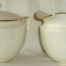 Royal Worcestor Cream Creamer Sugar Lid Concerto Made in England 1969