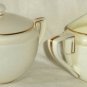 Royal Worcestor Cream Creamer Sugar Lid Concerto Made in England 1969