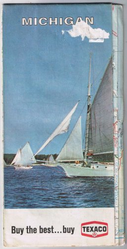 Roadmap Texaco 1968 Michigan Sailboats