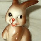 Goebel Salt or Pepper Shaker Brown Rabbit  P157 A  TMK2 1940-1959 High Bee