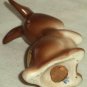 Goebel Salt or Pepper Shaker Brown Rabbit  P157 A  TMK2 1940-1959 High Bee