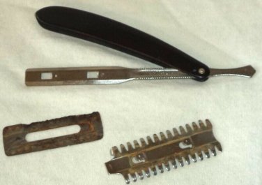 Durham Duplex Safety Razor With Blade Black Handle Vintage 1928 Canada