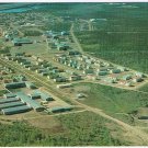 Northwest Territory NWT Postcard Inuvik Modern Arctic Town Aerial View