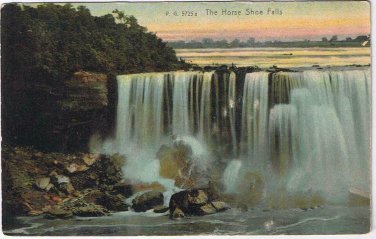 Postcard The Horse Shoe Falls 1906 Rotograph Company New York