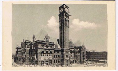Ontario Postcard RPPC Toronto The City Hall