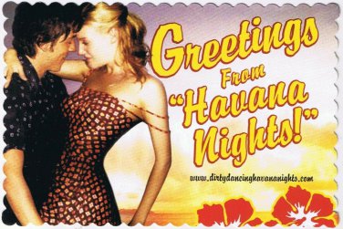 Postcard Greetings From Havana Nights Dirty Dancing