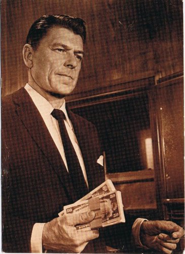 Postcard Ronald Reagan
