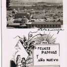 Postcard 1938 Felices Pascuas Y Ano Nuevo Lataeunga Ecuador