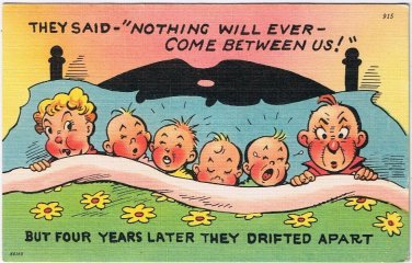 Postcard Nothing Between Us Four Years Later Drifted Apart