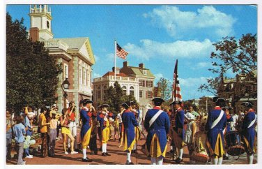 Postcard Disney Liberty Square Fife & Drum Corps