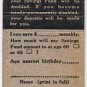 Matchbook Cover Midland Mutual Life Insurance Company Columbus Ohio