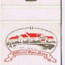 Maryland Matchbook Cover Officers Open Mess Geo Meade