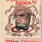 Vintage Sarcastic Valentine Card T.C.G. 1950s You Have A Wonderful Personality