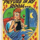 Vintage Sarcastic Valentine Card T.C.G. 1950s I Keep Your Picture In My Room
