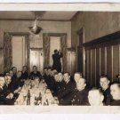 Antique Photo WW2 Era Armed Services Dinner At The Mess