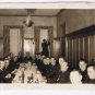Antique Photo WW2 Era Armed Services Dinner At The Mess
