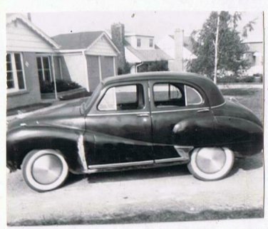 Antique Photo 1952 Austin A-40 Customized