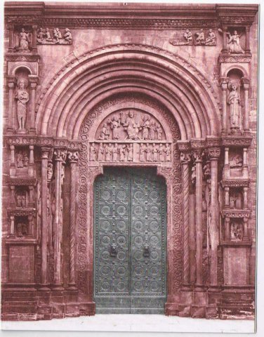 Stamps Switzerland Post Office Christmas Card With Stamps Last Judgement Basle