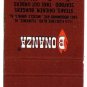 Alabama Matchbook Cover Florence Muscle Shoals Bonanza Sirloin Pit