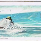 Brooke Bond Red Rose Tea Card #28 Splashdown The Space Age