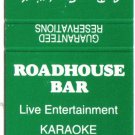 Ontario Matchbook Cover Parry Sound Kitchener Motor Inn Roadhouse Bar