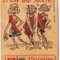 Vintage Sarcastic Valentine Card T.C.G. 1950s Win The Miss Universe Contest