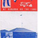 Niagara On The Lake Historic Fort George Advertising Folder 1950s