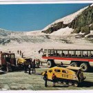 Postcard Snowmobile Touring On Athabasca Glacier