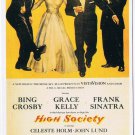 Postcard High Society Bing Crosby Grace Kelly Frank Sinatra