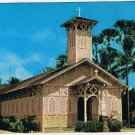 Postcard Lattice Church Of St Augustine By The Sea Waikiki Honolulu Hawaii