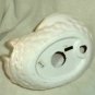 Ceramic Duck & Eggs Salt & Pepper Shakers Napkin Holder On Tail