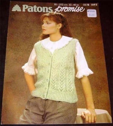 Lady's Top Pattern  Patons Promise 1893