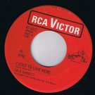 Gale Garnett I Used To Live Here 45 rpm Lovin Place Canadian Pressing