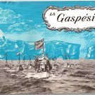 Vintage La Gaspesie Quebec Canada Tourist Guide Brochure 1950s-60s